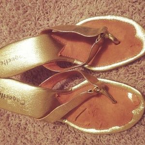 Soft Grunge Antique/Vintage Gold Heels